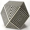 Jodhi_Bone Inlay Chevron Side Table_Stool